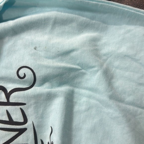 What The Fin Mens Happy Hour Short Sleeve Tee Aqua NWT Size M - Picture 7 of 7